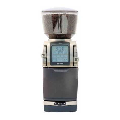 Baratza Forté-BG User manual Baratza Forté-BG User manual