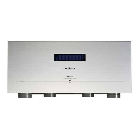 Audionet AMP VII User manual