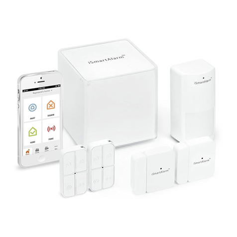 iSmartAlarm Home Security System User manual
