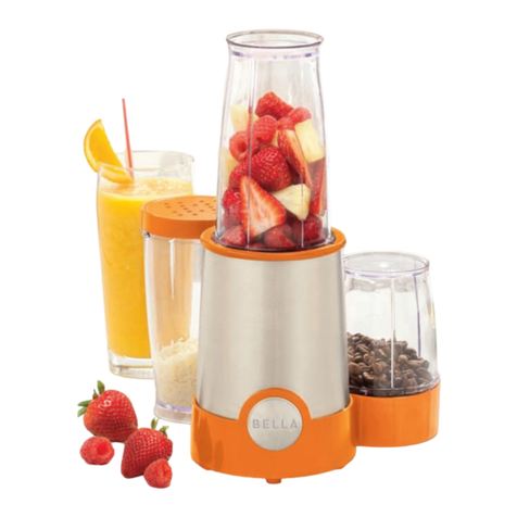Bella Bella 13616 Instruction manual & recipe guide