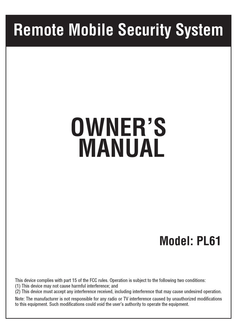 Magnadyne PL61 owner's manual