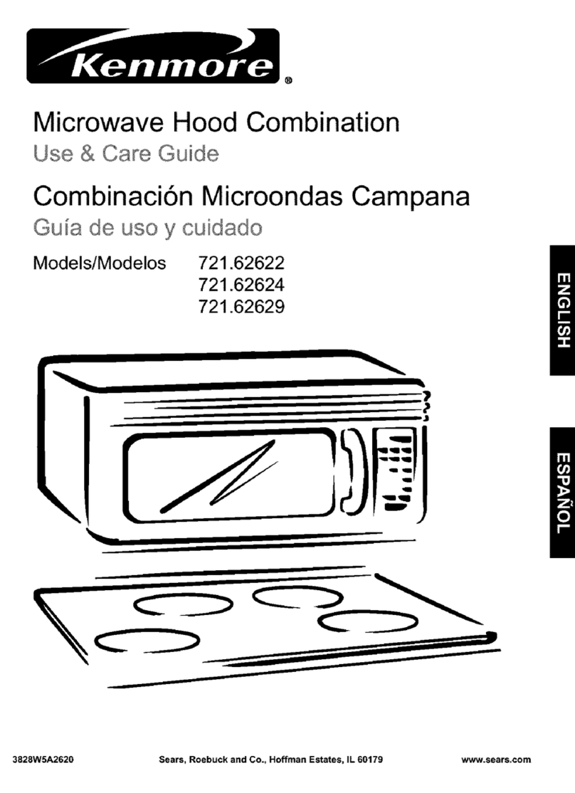 Kenmore 721.62622 Use & care guide