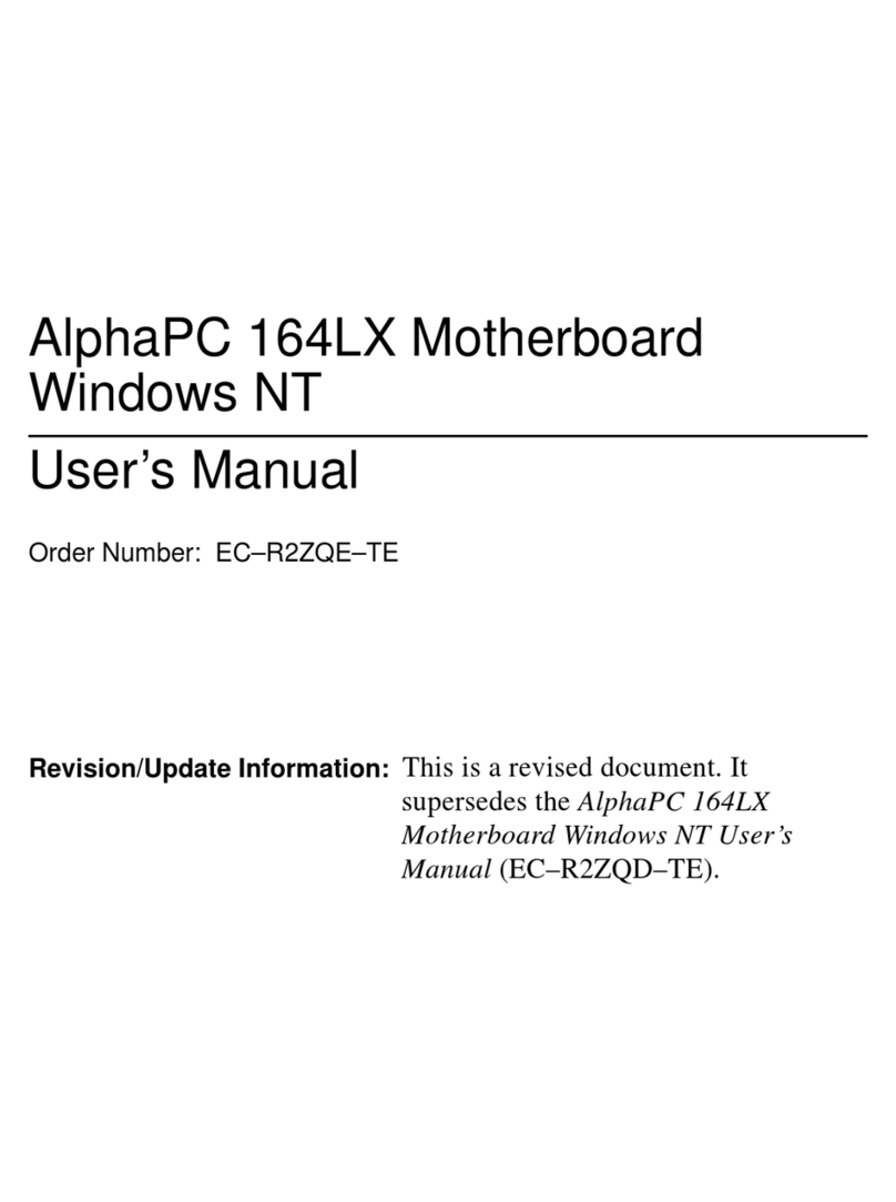 DEC AlphaPC 164LX user manual