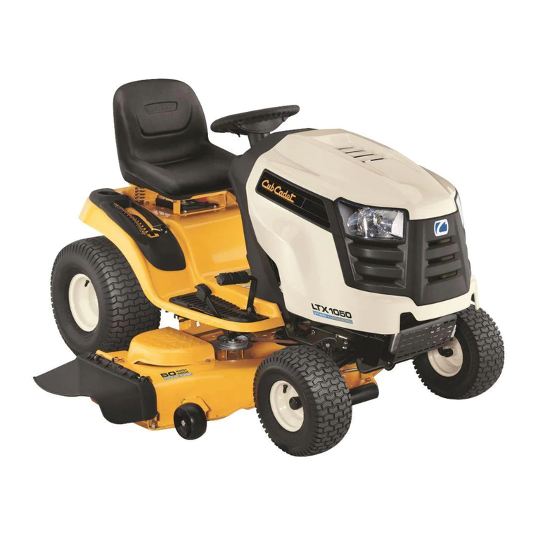 Cub Cadet LTX 1050 User manual