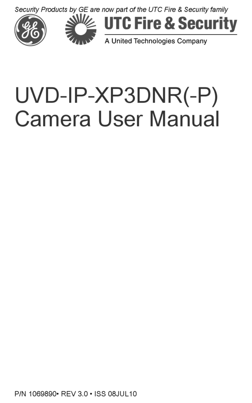 UTC Fire and Security UVD-IP-XP3DNR user manual