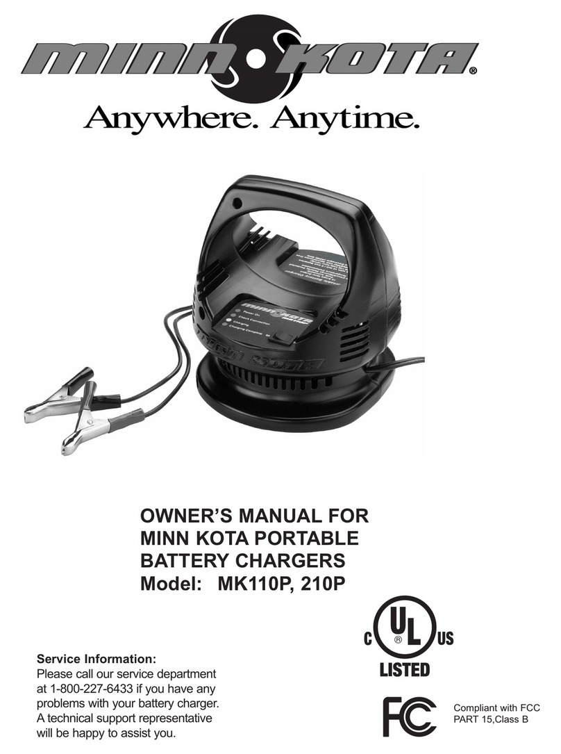 MINN KOTA MK110P owner's manual