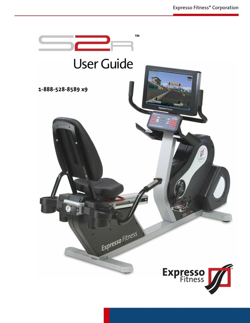 Expresso Fitness S2R user guide Expresso Fitness S2R user guide