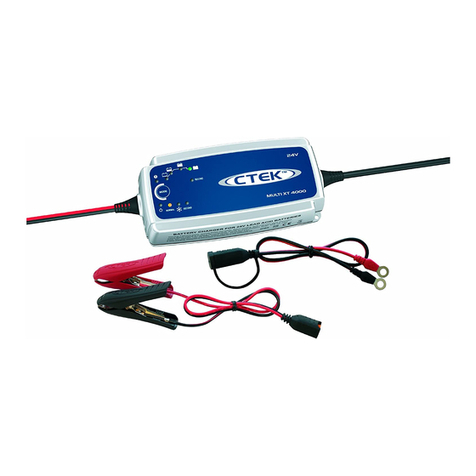 CTEK MULTI XT 4000 Series Assembly instructions CTEK MULTI XT 4000 Series Assembly instructions