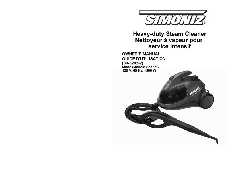 Simoniz S3325C owner's manual