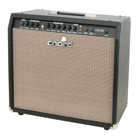 Chord CG-60 user manual