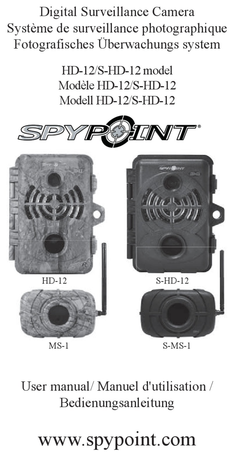 Spypoint HD-12 user manual