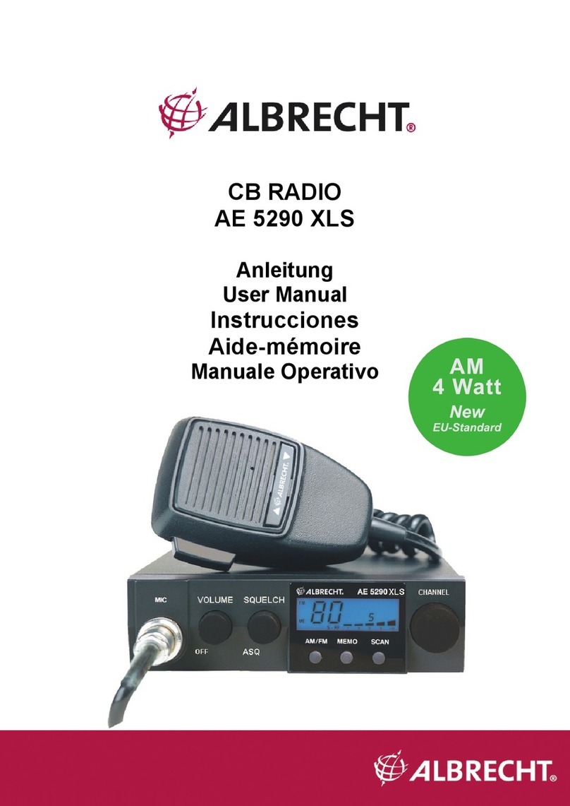 Albrecht AE 5290 XLS User manual