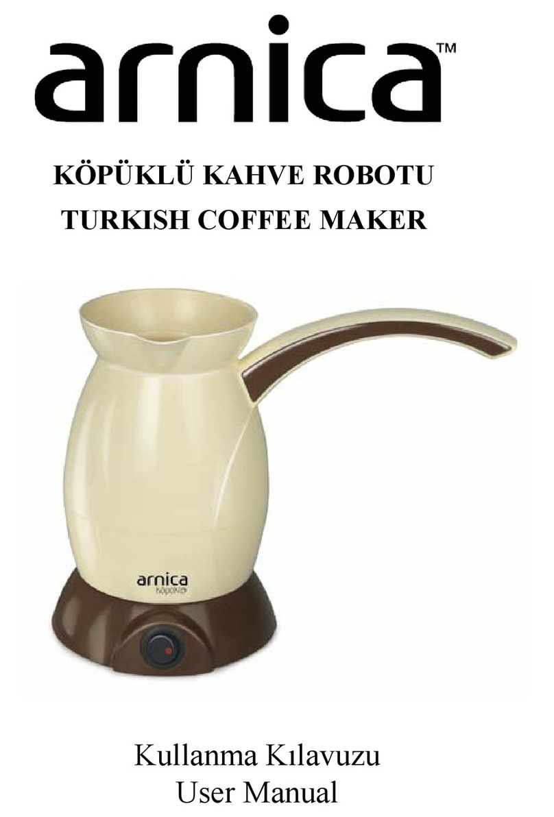 Arnica Köpüklü user manual
