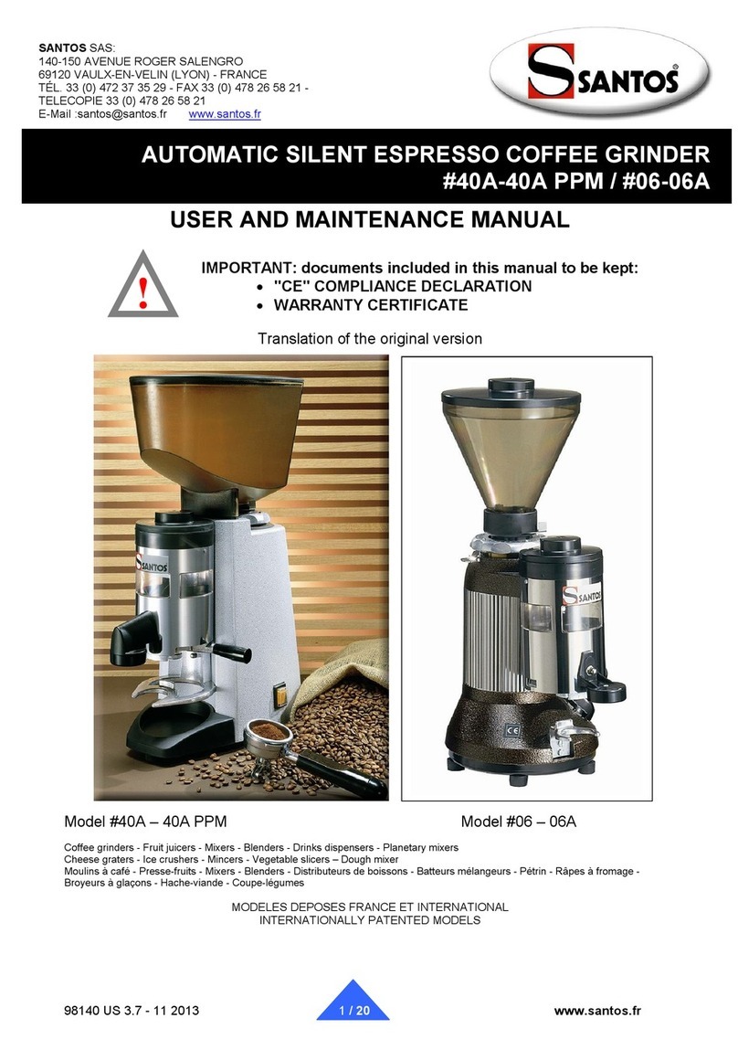 Santos 40A - 40A PPM Operating instructions