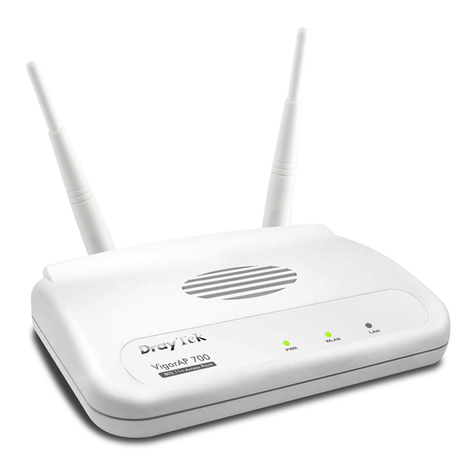 Draytek VigorAP 700 user guide