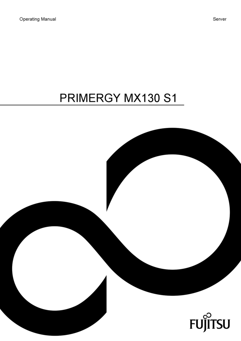 Fujitsu PRIMERGY MX130 S1 User manual