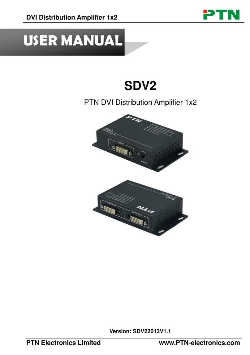 PTN SDV2 user manual