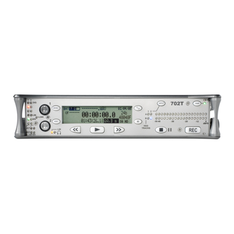 Sound Devices 702T User guide and technical information