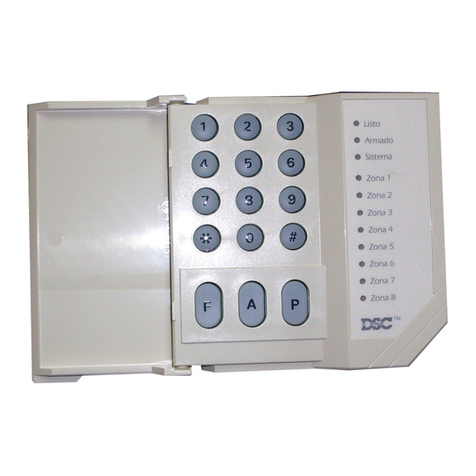 DSC PC1555MX User manual