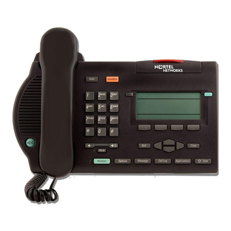 Nortel Meridian M3902 User manual