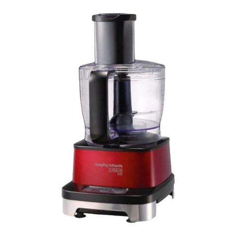 Morphy Richards Accents 401001 User manual