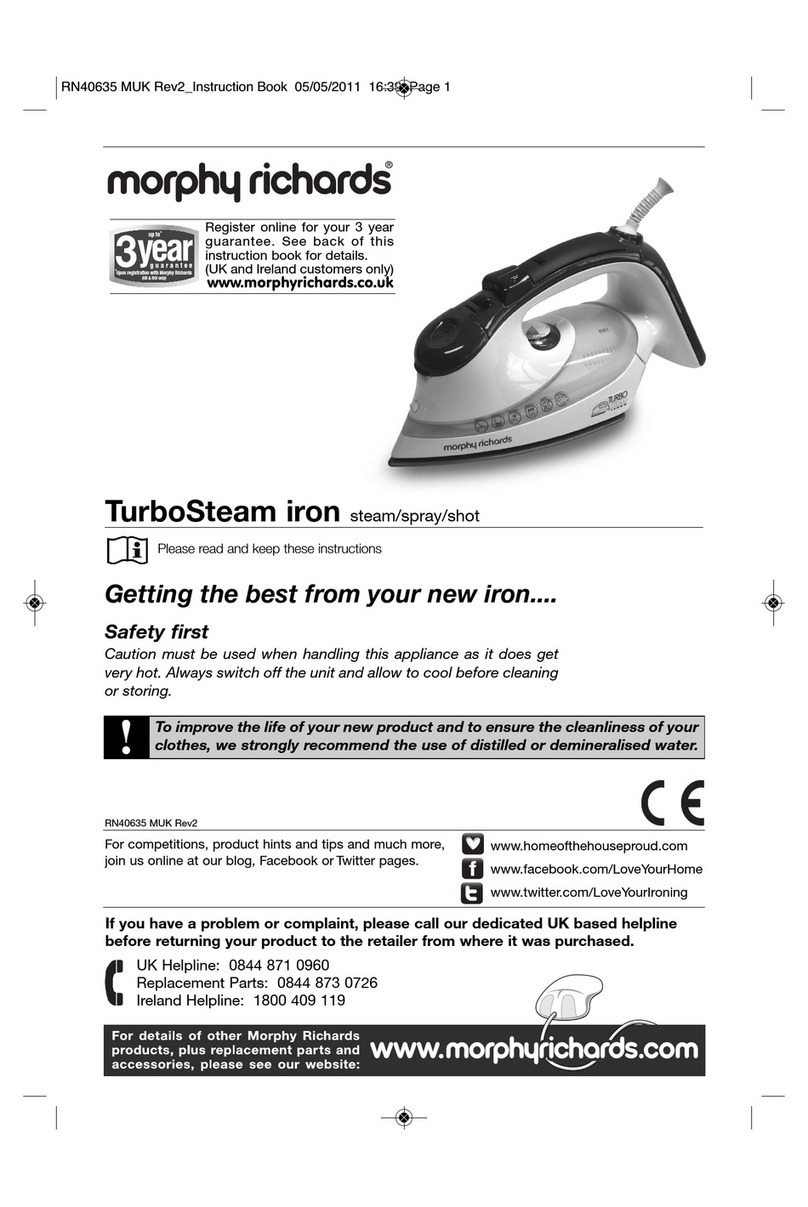 Morphy Richards RN40635 User manual