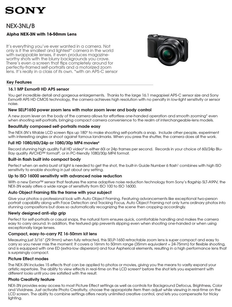 Sony NEX-3NL User manual