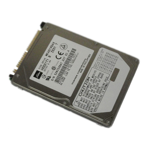 Toshiba MK4019GAX user manual