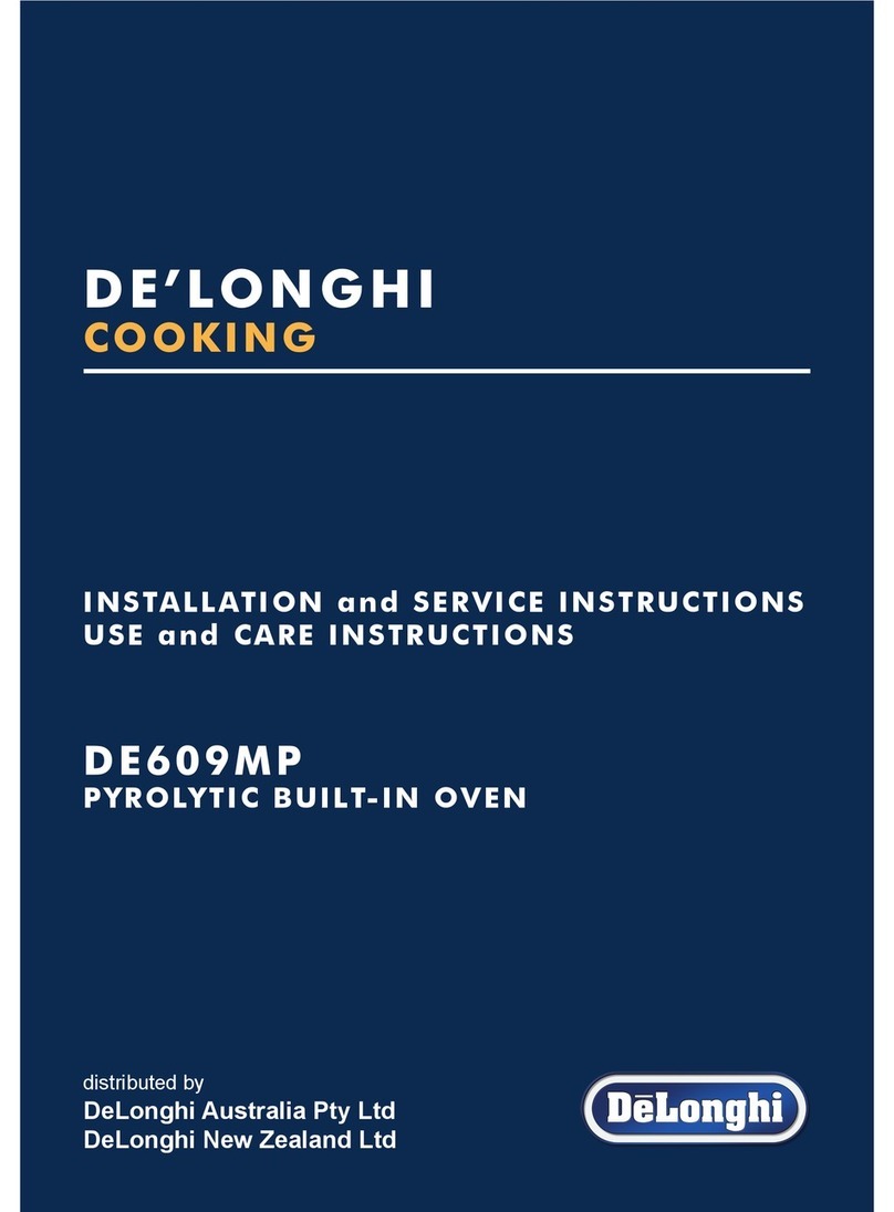 DeLonghi DE609MP Quick guide
