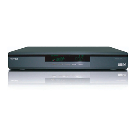 Topfield TF5000PVR Masterpiece User manual