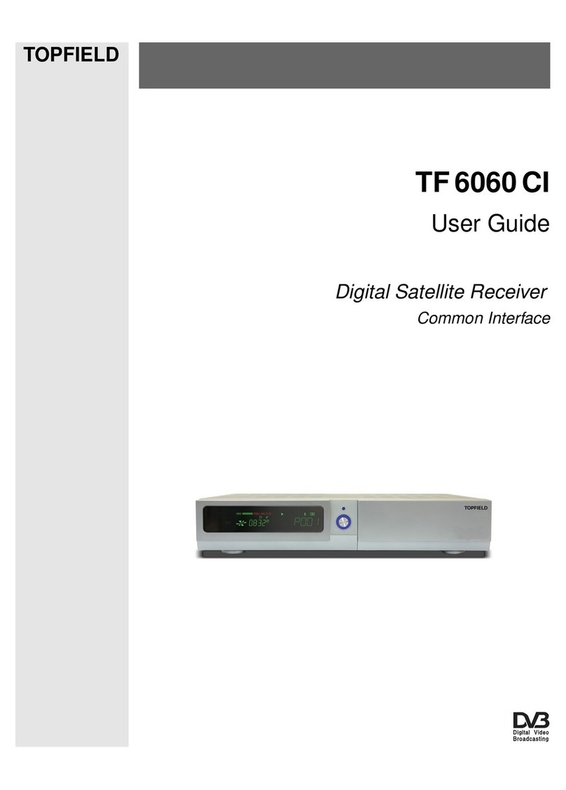 Topfield TF 6060 CI user guide