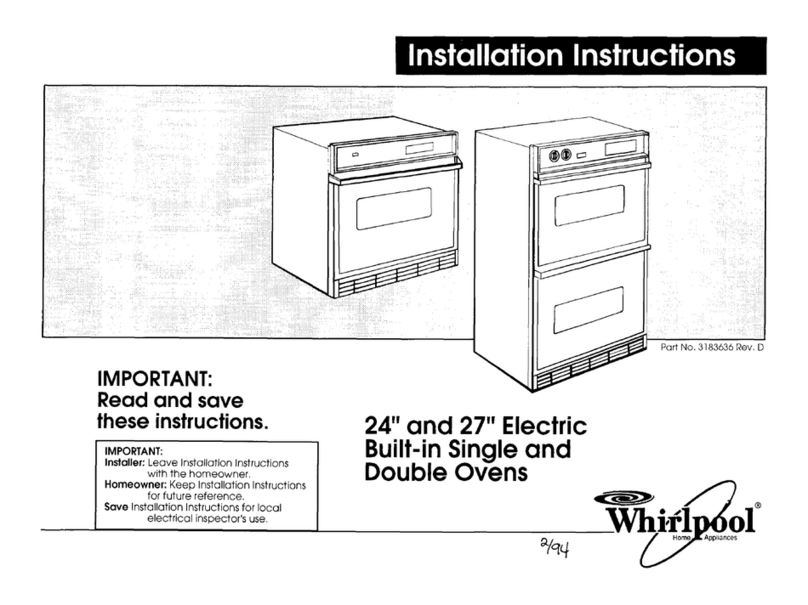 Whirlpool 3183636 User manual Whirlpool 3183636 User manual