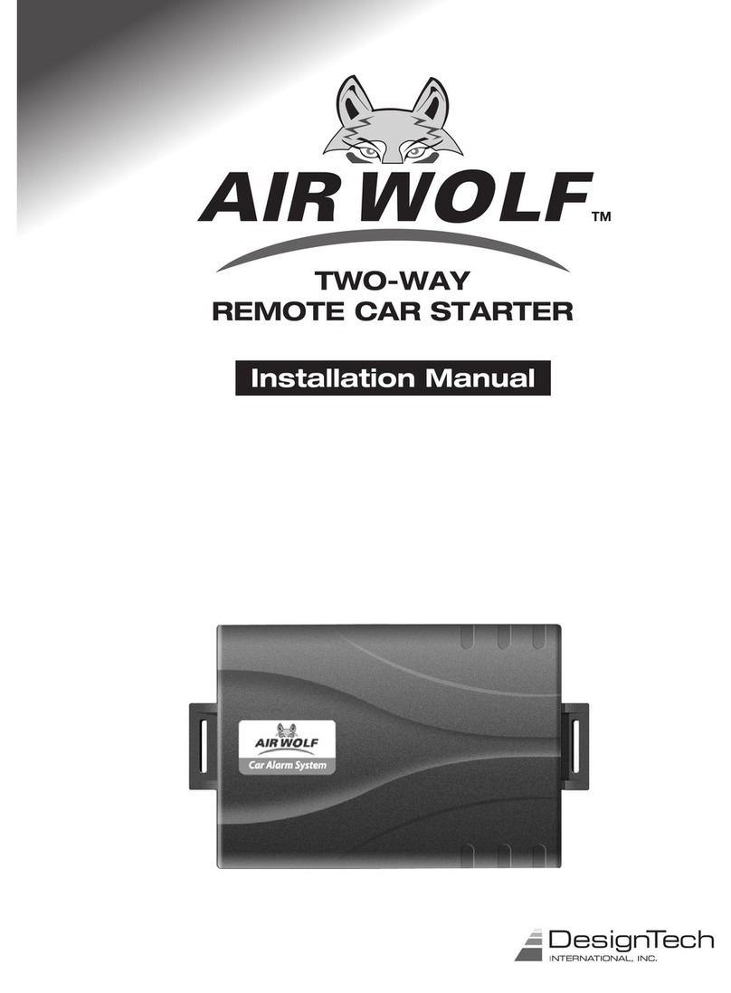 DesignTech AirWolf User manual