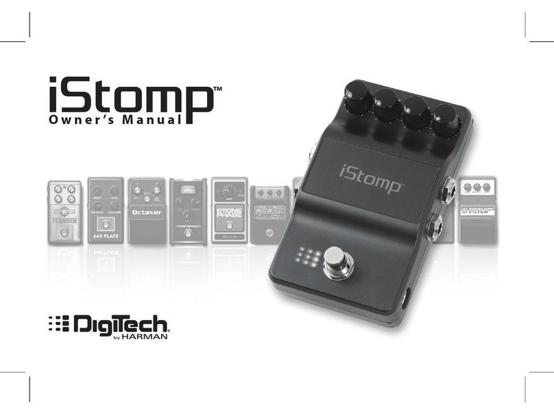 digi-tech iStomp User manual