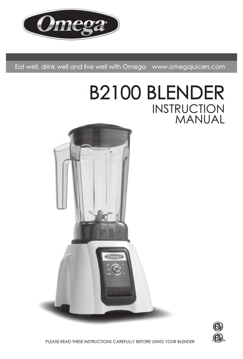 Omega Juicers B2100 User manual