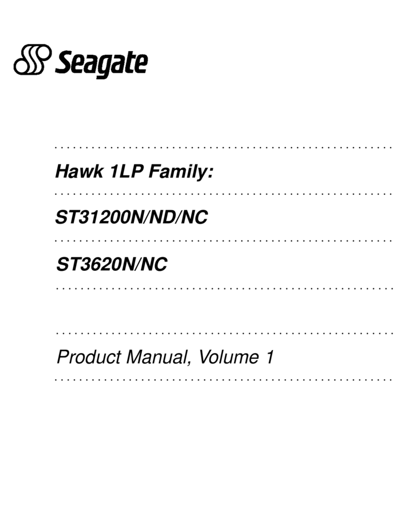 Seagate ST3620N product manual