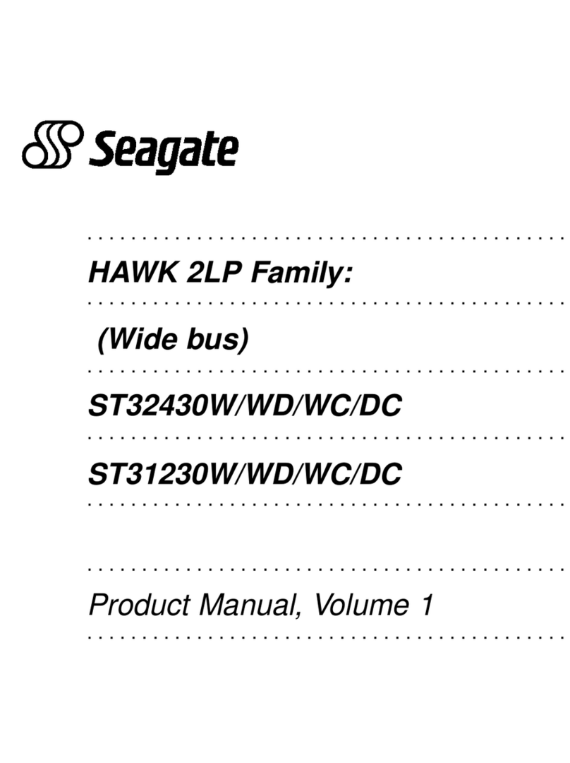Seagate ST32430W User manual
