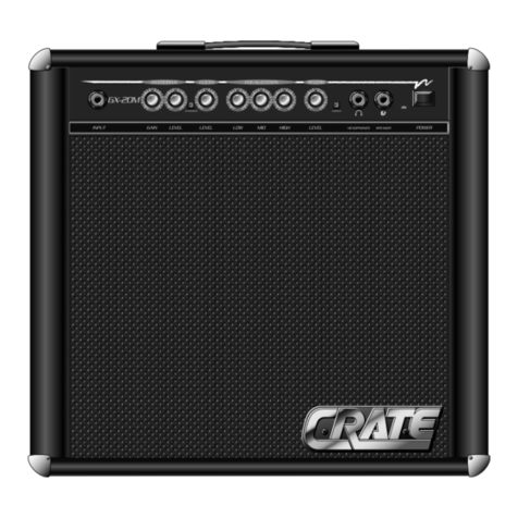 Crate GX-20R User manual Crate GX-20R User manual