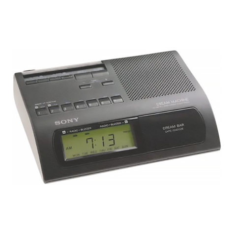 Sony ICF-C303 User manual