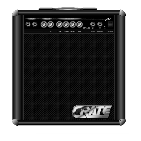 Crate KX-15 User manual