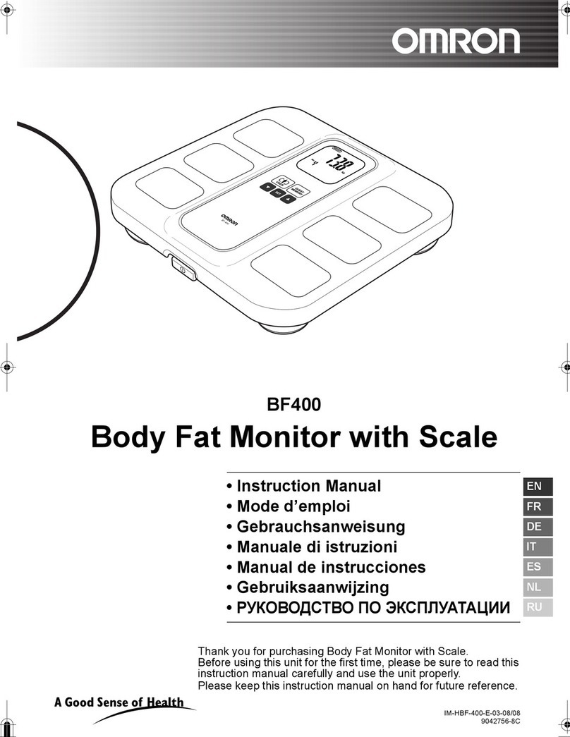 Omron BF00 User manual