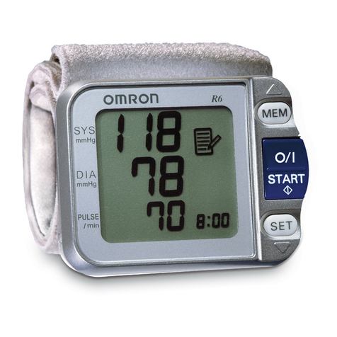 Omron R6 User manual