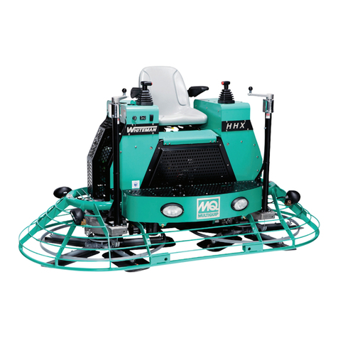 MULTIQUIP WHITEMAN HHXD5 User manual