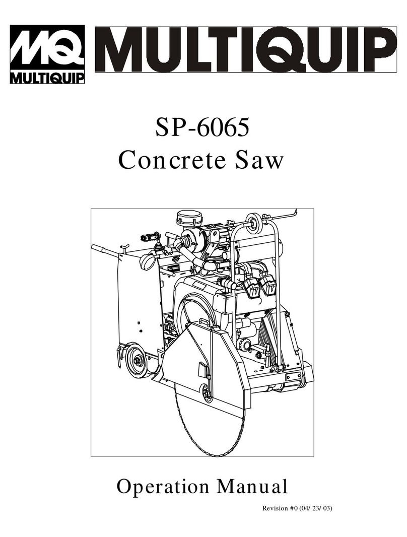 MULTIQUIP Sp-6065 User manual