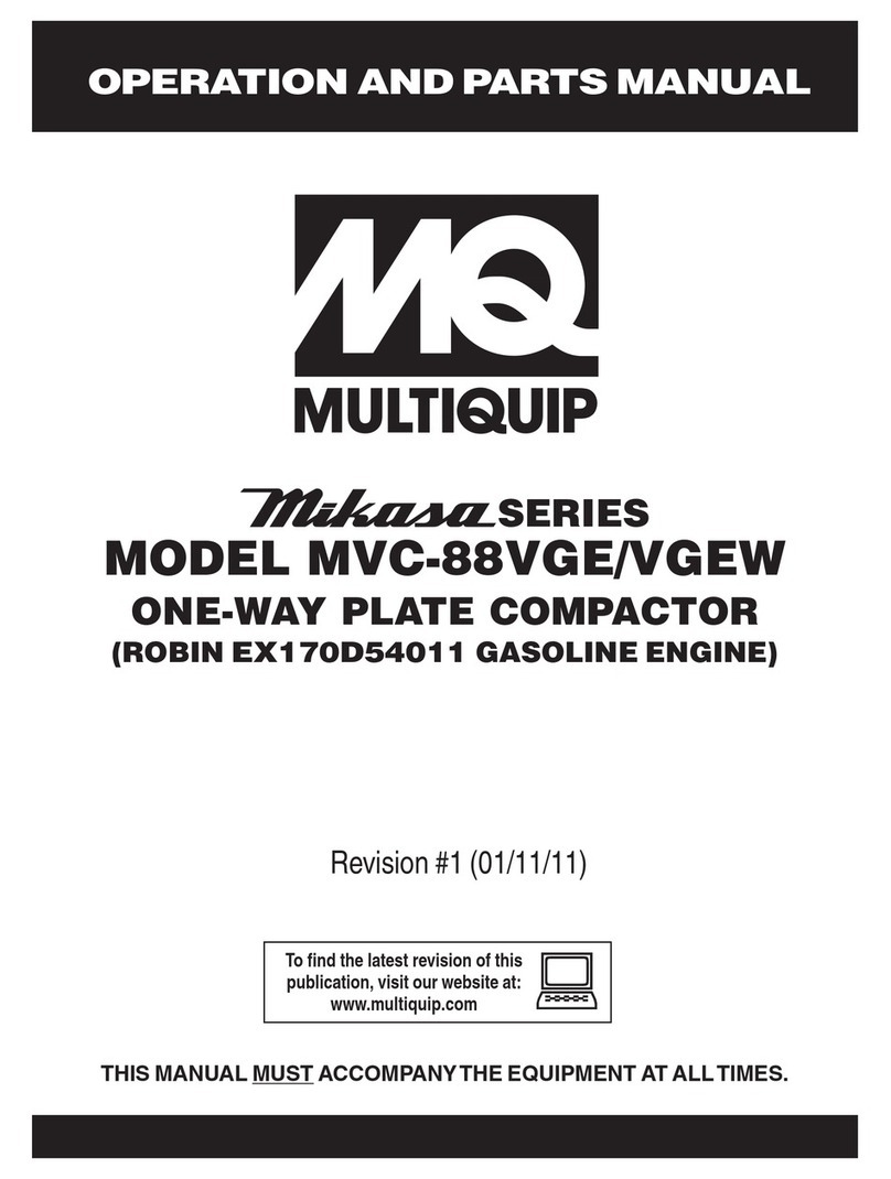 MULTIQUIP Mikasa MVC-88VGE Guide MULTIQUIP Mikasa MVC-88VGE Guide