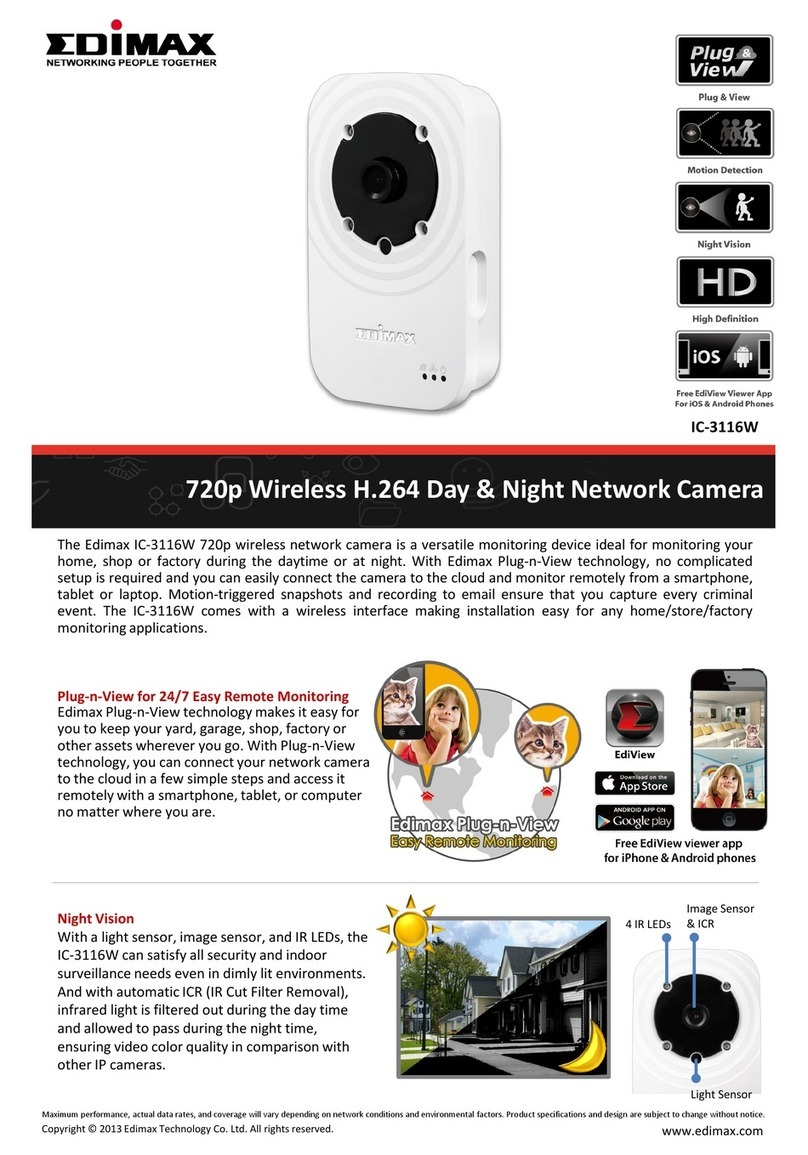 Edimax IC-3116W Brochure & specs