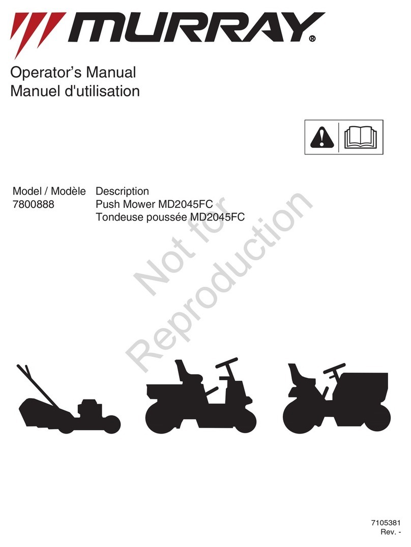 Murray MD2045FC Operator's manual Murray MD2045FC Operator's manual