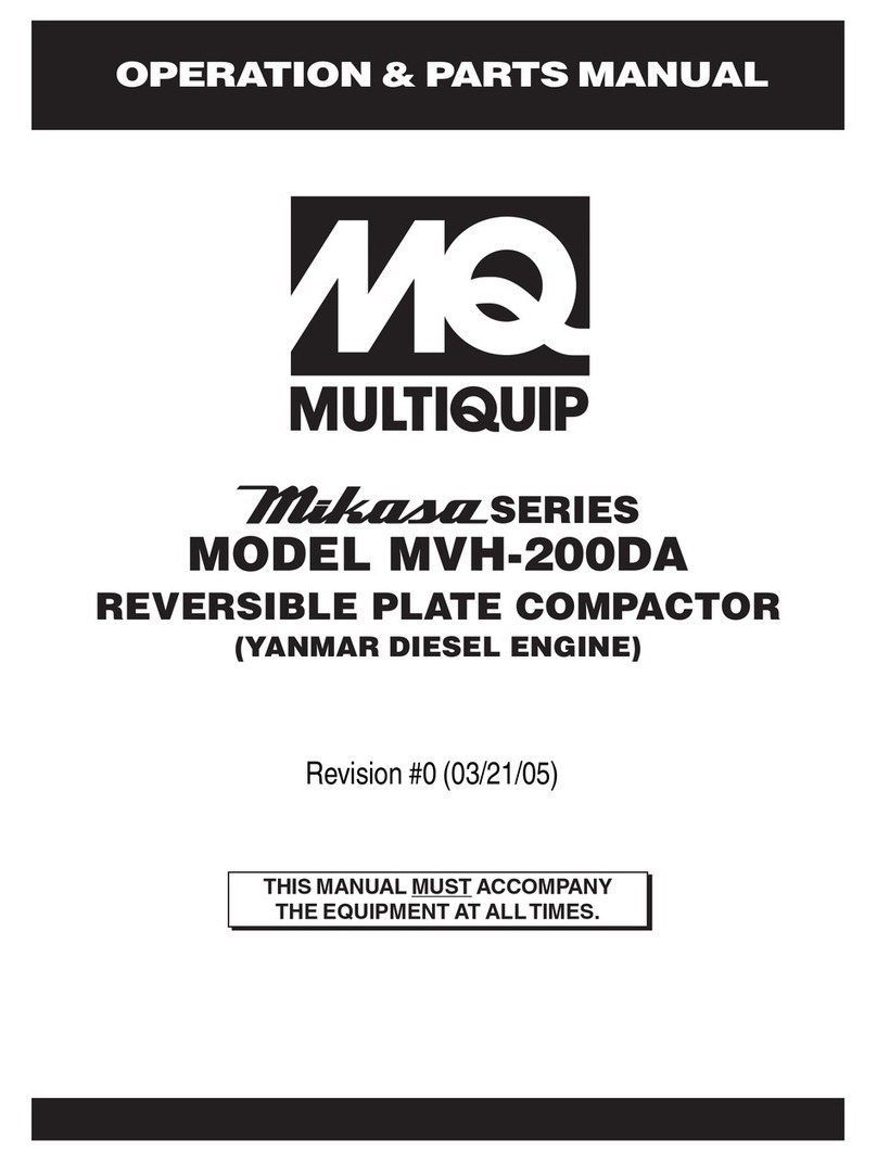 MULTIQUIP Mikasa MVH-200DA Application guide
