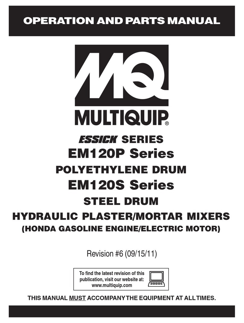 MULTIQUIP EM120S series Guide
