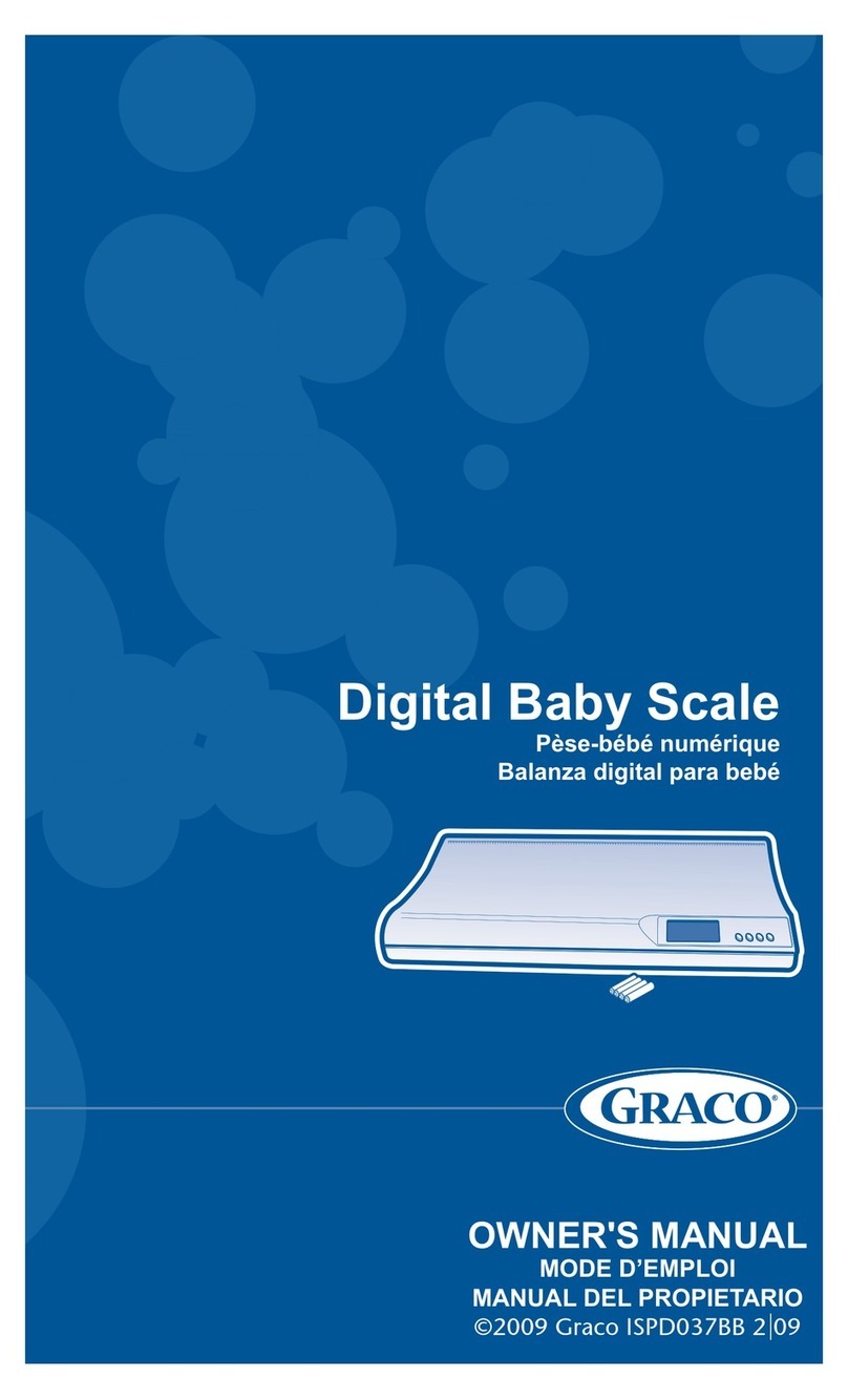 Graco Digital Baby Scale owner's manual